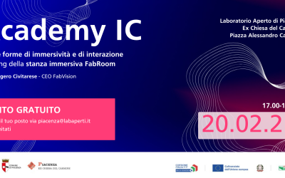 ACADEMY IC | “Nuove forme di immersività e di interazione – presentazione della stanza immersiva” |